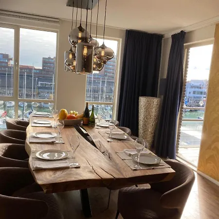 Scheveningen Diamond View And Harbour The Hague